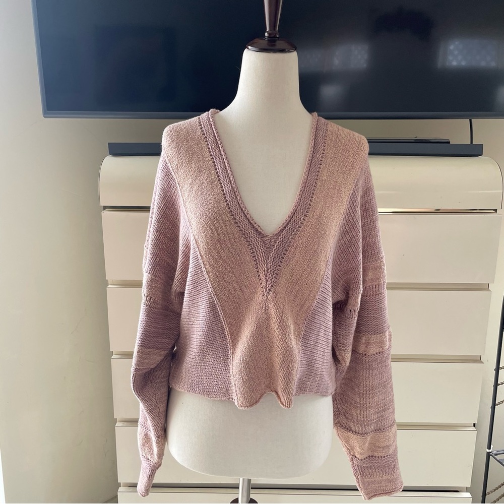 Free People Lemonade Stand Sweater, XS